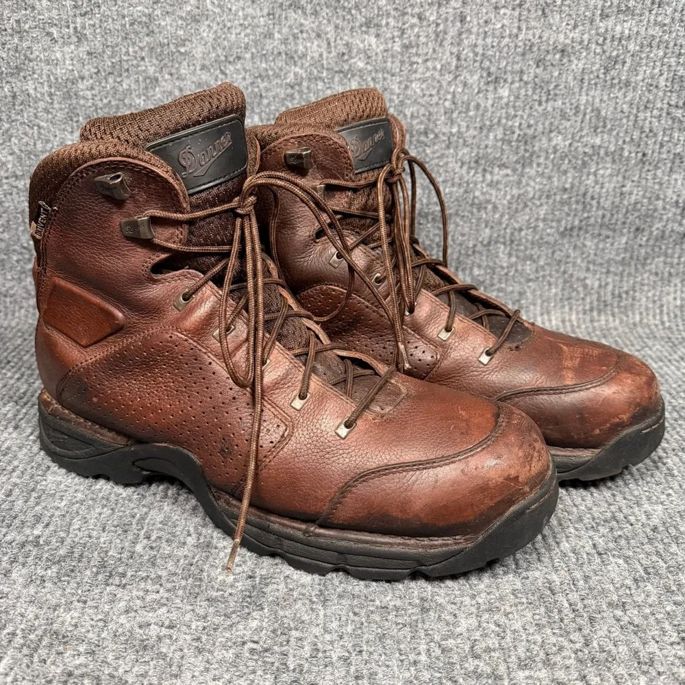 Danner Zion DXTVent 14560 Mens Work Boots Sz 14 D Brown Leather Rugged Gorpcore